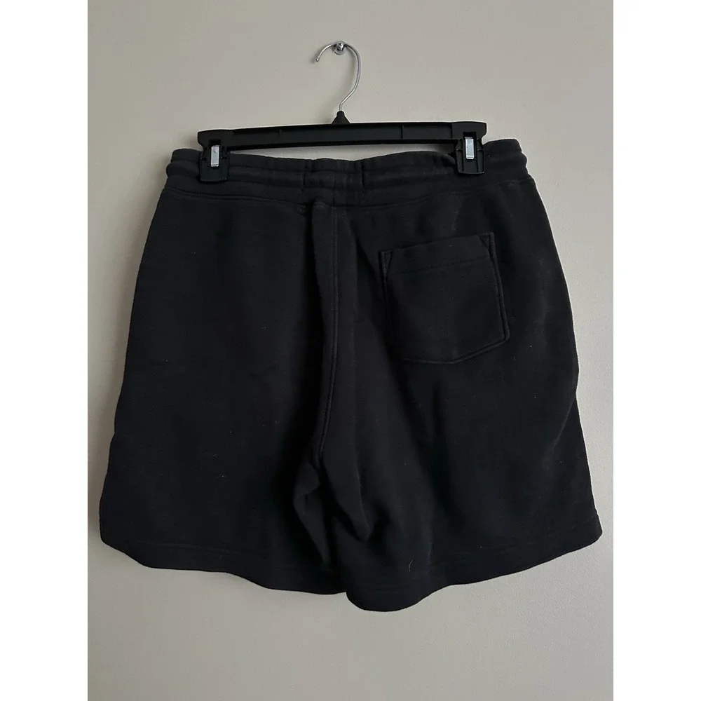 HOLLISTER Men's Black Drawstring‎ Sweatshorts with Branded Pockets; Size xS